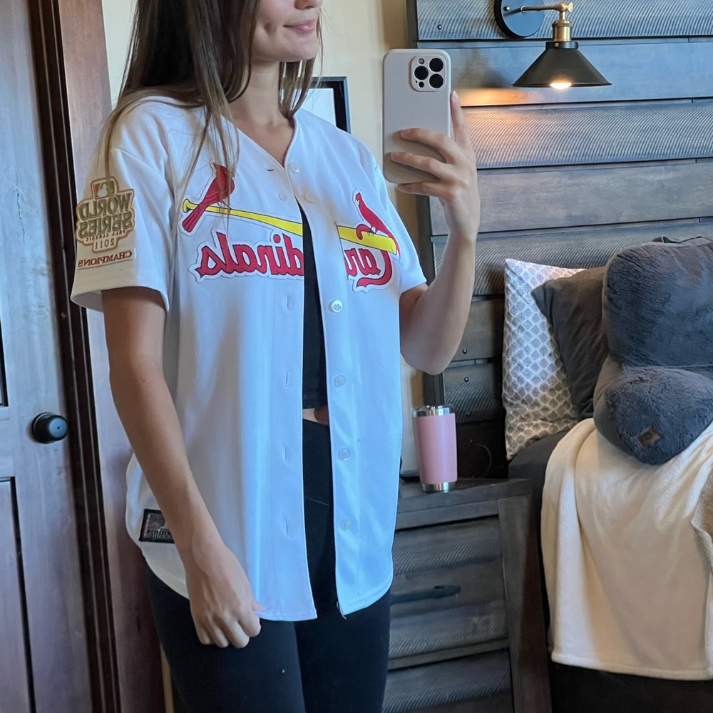 Schumaker White Cardinals Jersey